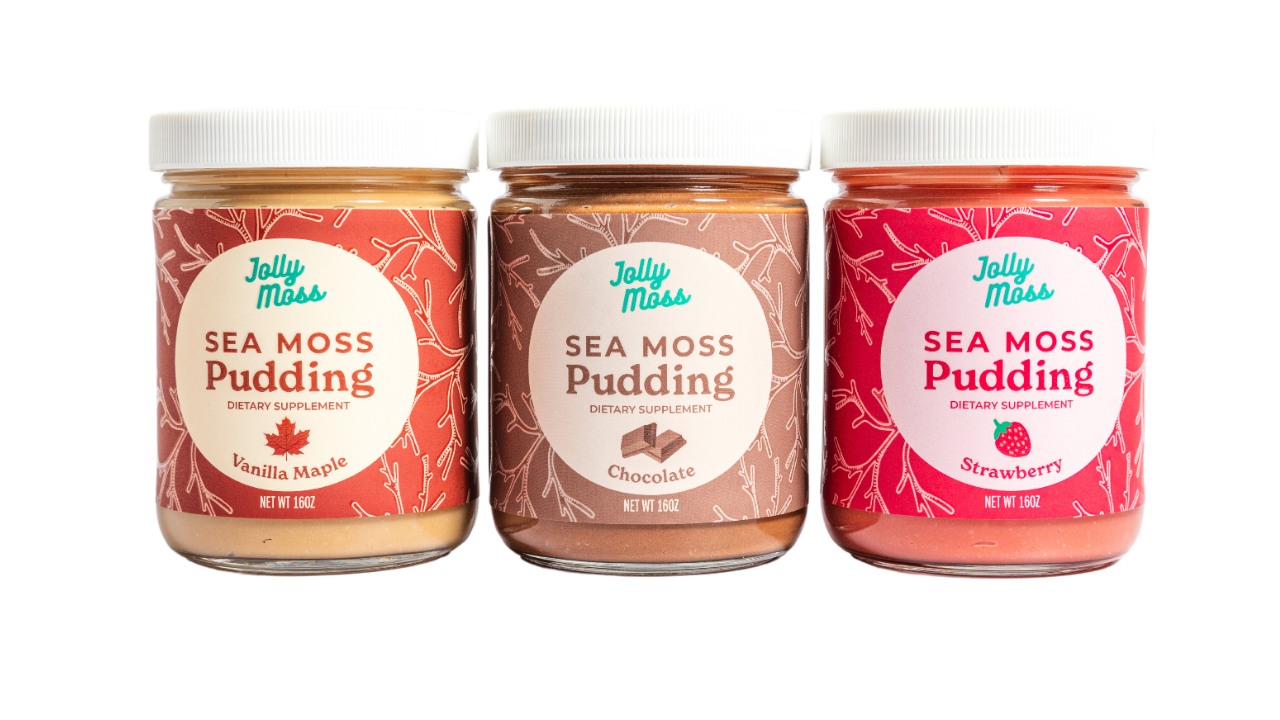Organic Sea Moss Supplement | Jolly Moss Sea Moss Pudding